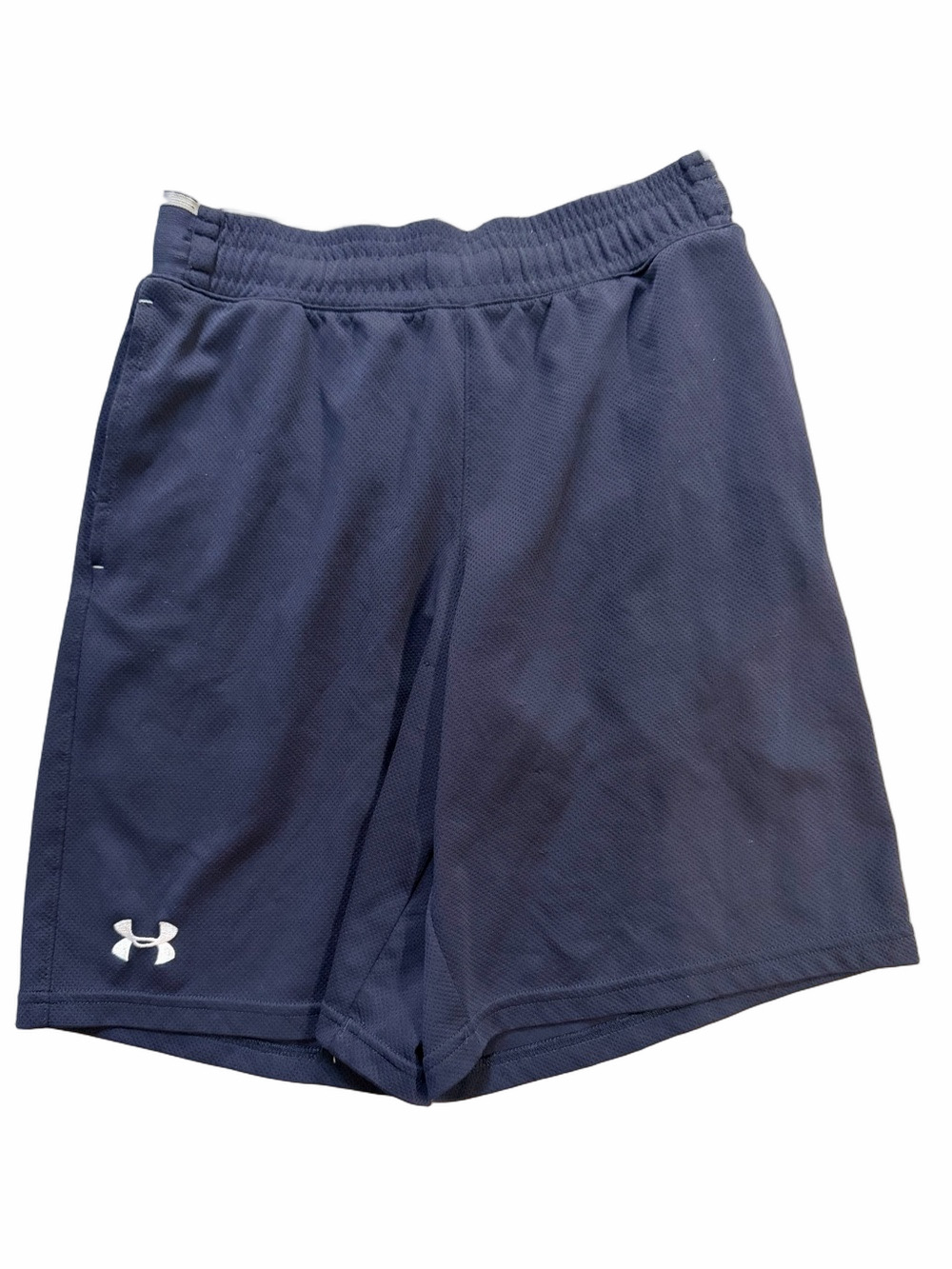 Under Armour Men Small  Navy Sporty Athletic Football Basketball Leisure Shorts